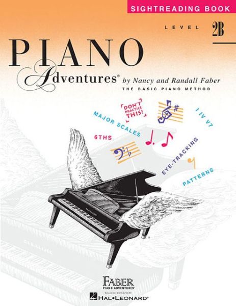 Cover for Nancy Faber · Piano Adventures Sightreading Level 2B (Bok) [Revised edition] (2013)