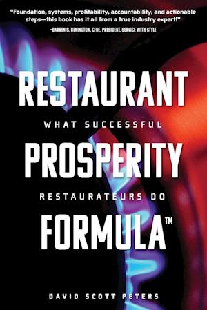 Cover for David Scott Peters · Restaurant Prosperity Formula (tm) (Paperback Book) (2020)