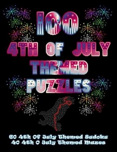 Cover for On Target Puzzles · 100 4th Of July Themed Puzzles (Paperback Book) (2019)