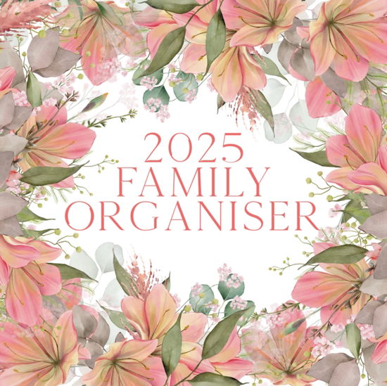 Cover for Red Robin · Family Organiser 2025 Square Wall Calendar (Paperback Book) (2024)