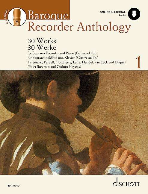 Baroque Recorder Anthology Vol 1 - Schott Anthology Series - Peter Bowman - Other - SCHOTT & CO - 9781847615398 - September 15, 2021