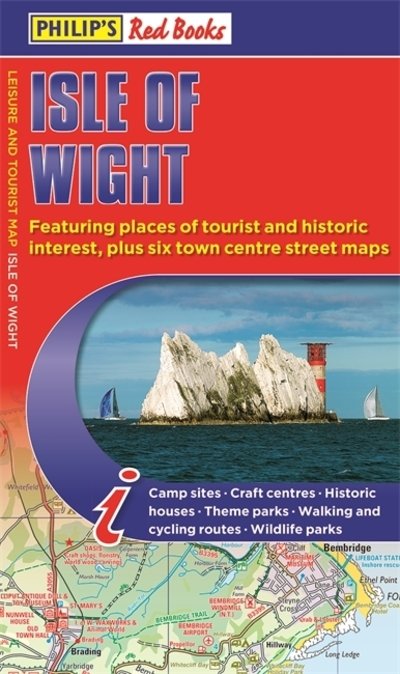 Cover for Philip's Maps · Philip's Isle of Wight Map: Leisure and Tourist Map - Philip's Red Books (Paperback Bog) (2020)
