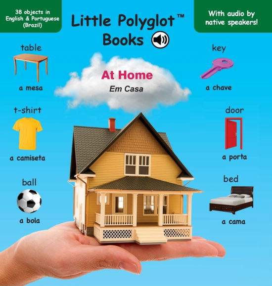 At Home/Em Casa: Bilingual Portuguese (Brazil) and English Vocabulary Picture Book (with audio by native speakers!) - Victor Dias de Oliveira Santos - Książki - Linguacious - 9781951817398 - 4 grudnia 2019