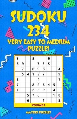 Cover for Matrix Puzzles · Sudoku 234 Very Easy to Medium Puzzles (Pocketbok) (2018)