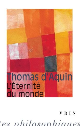 Cover for Thomas D'Aquin · L'Eternite Du Monde (Paperback Bog) (2020)