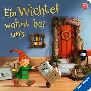 Kerstin M. Schuld · Ein Wichtel wohnt bei uns: Mein erstes Wichteltür-Buch (Weihnachtswichtel, Wichtelbrauch, Geschenk, ab 3 Jahre) (Buch) (2024)