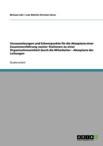 Cover for Löhr · Pflegemangement. Zusammenführung z (Book) [German edition] (2008)