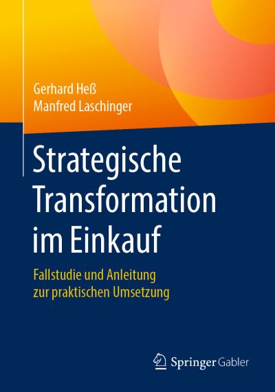 Cover for Heß · Strategische Transformation im Einkauf (Book) [1. Aufl. 2019 edition] (2019)