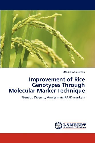 Cover for Md Ashrafuzzaman · Improvement of Rice Genotypes Through Molecular Marker Technique: Genetic Diversity Analysis Via Rapd Markers (Taschenbuch) (2012)