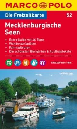 Cover for Mair-Dumont · Mecklenburgische Seen, Marco Polo Freizeitkarte 52 (Print) (2013)