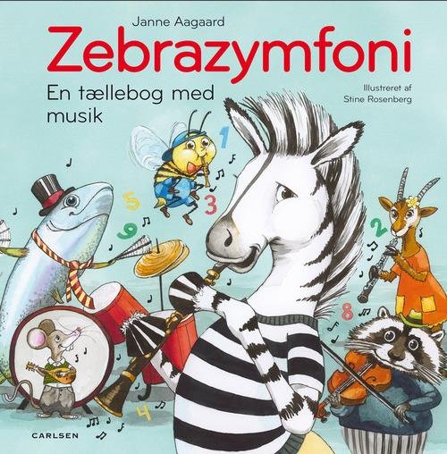 Cover for Janne Aagaard · Zebrazymfoni (Innbunden bok) [1. utgave] (2015)