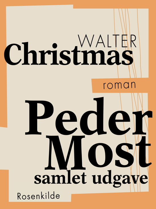 Walter Christmas · Danske klassikere: Peder Most – samlet udgave (Sewn Spine Book) [1º edição] (2018)