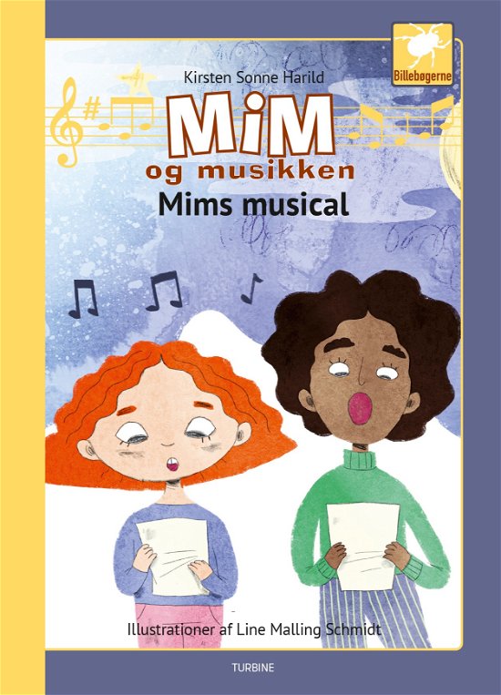 Cover for Kirsten Sonne Harrild · Billebøgerne: Mims musical (Hardcover Book) [1.º edición] (2020)