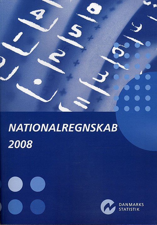 Cover for Danmarks Statistik · Nationalregnskab 2008 (Sewn Spine Book) [1th edição] (2010)