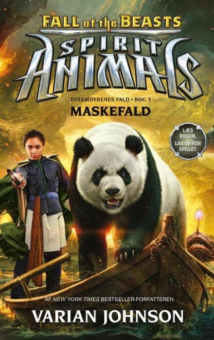 Cover for Varian Johnson · Spirit Animals - Fall of the Beasts: Spirit Animals - Fall of the Beasts 3: Maskefald (Gebundesens Buch) [1. Ausgabe] (2017)