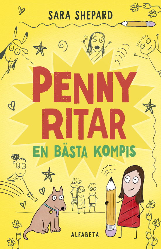 Cover for Sara Shepard · Penny ritar en bästa kompis (Hardcover Book) (2024)