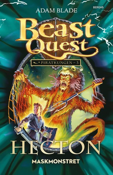 Cover for Adam Blade · Beast Quest: Piratkungen: Hecton : maskmonstret (Innbunden bok) (2016)