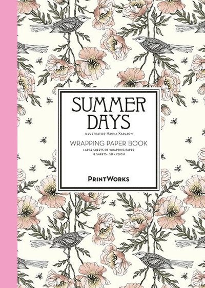 Cover for Hanna Karlzon · Summer Days. Wrapping paper book (Book) (2016)