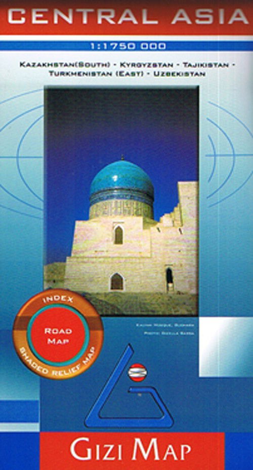 Cover for Gizi Map · Gizi Map: Central Asia: Kazakhstan (south), Kyrgyzstan, Tajikistan, Turkmenistan (east), Uzbekistan (Innbunden bok) (2010)