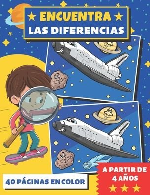 Cover for Ediciones Youpi · Encuentra Las Diferencias: libro de juegos para ninos a partir de 4 anos + 320 diferencias busca y encuentra 40 paginas en color idea de regalo nina y nino (Paperback Bog) (2020)