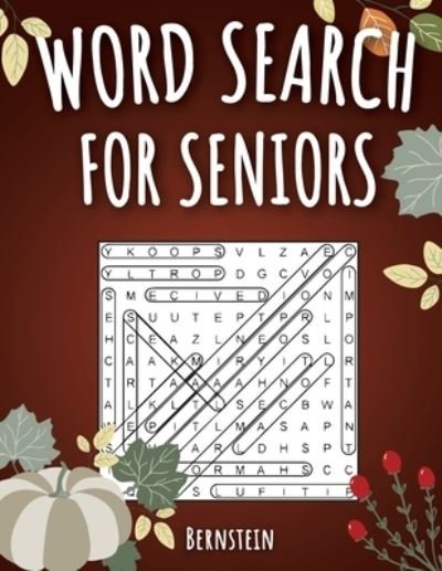 Cover for Bernstein · Word Search for Seniors (Paperback Book) (2020)