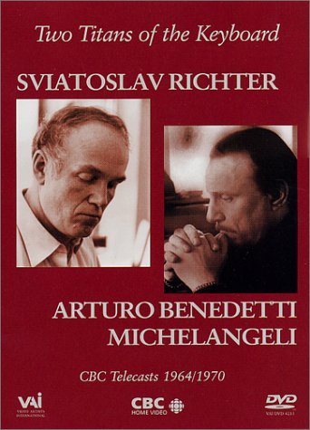 Cover for Arturo Benedetti Michelangeli · Richter / Two Titans Of The Keyboard (DVD) (2007)
