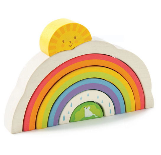 Cover for Tender Leaf · Stacking Rainbow - (tl8339) (Toys) (2020)