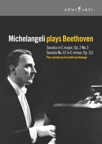Cover for Arturo Benedetti Michelangeli · * Klaviersonaten (DVD) (2005)