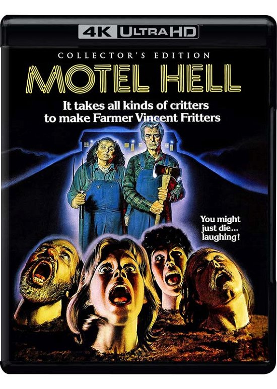 Cover for Motel Hell (4K Ultra HD) [Collector’s edition] (2023)