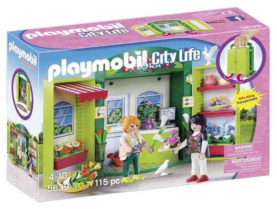 Cover for Playmobil · 5639 - City Life - Aufklapp-spiel-box - Blumenladen (Leketøy) (2017)