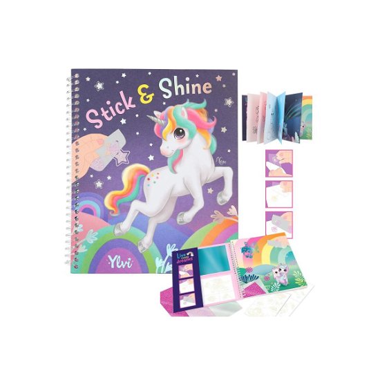 Colouring Book Stick & Shine ( 0412472 ) - Ylvi - Merchandise -  - 4010070654399 - 
