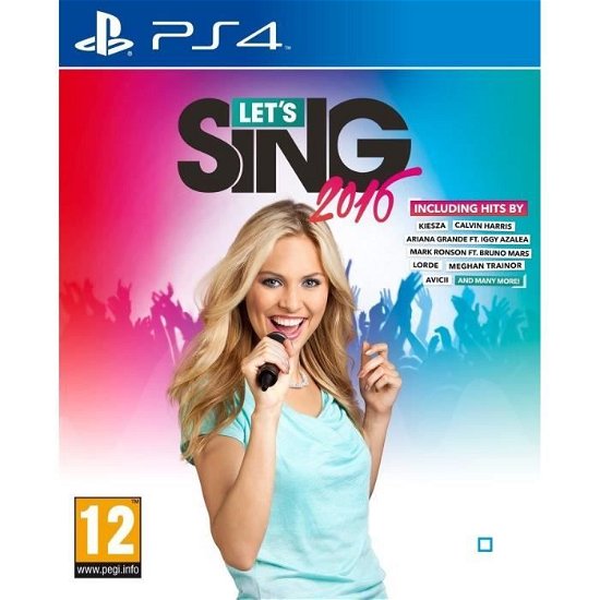 Cover for Ps4 · Lets Sing 2016 (GAME)