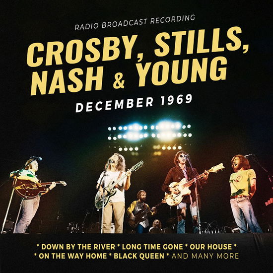 Cover for Crosby. Stills. Nash &amp; Young · December 1969 (Yellow Vinyl) (LP) [Colored Vinyl, Yellow, Limited edition] (2024)