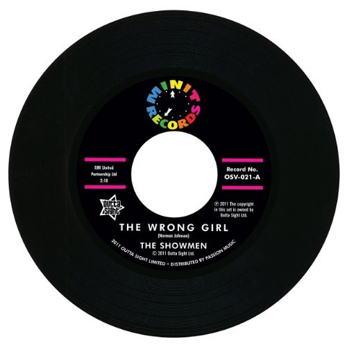 Cover for Showmen · Wrong Girl / Fate Planned It This Way (7&quot;) (2011)
