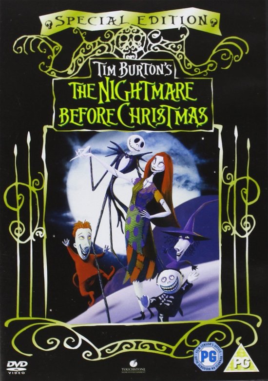 Cover for Tim Burton · The Nightmare Before Christmas (DVD) (2006)
