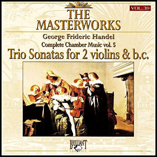 Cover for Georg Friedrich Handel  · Trio Sonatas For (CD)