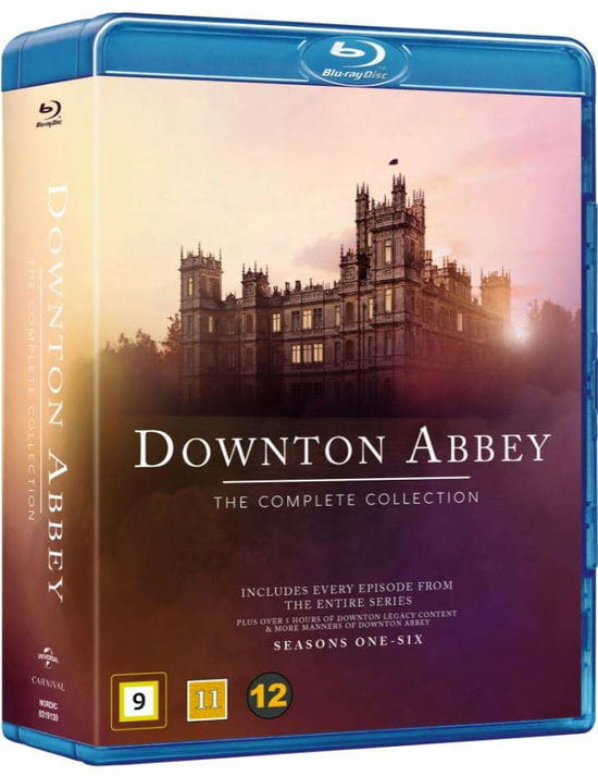 Cover for Downton Abbey · Downton Abbey - The Complete Collection (Blu-Ray) (2019)