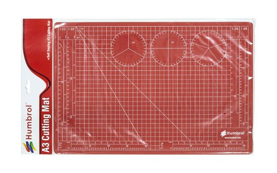 Cover for Humbrol · Humbrol - A3 Cutting Mat - Red (Toys)