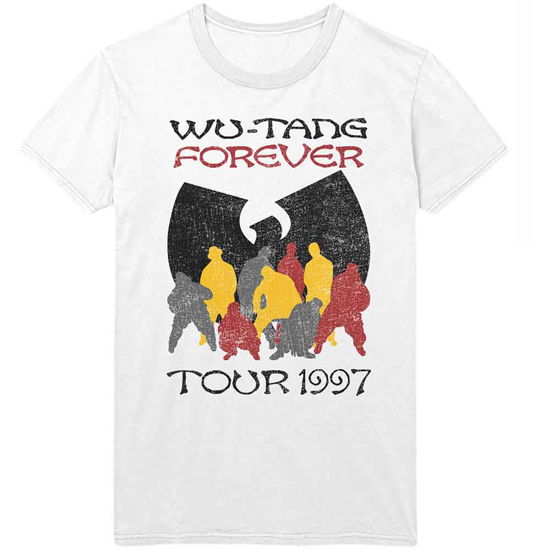 Wu-Tang Clan · Wu-Tang Clan Unisex T-Shirt: Forever Tour '97 (T-shirt) [size S] [White - Unisex edition] (2021)