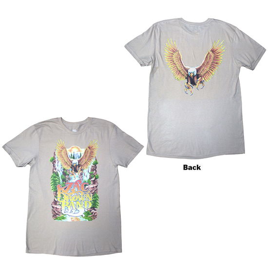 Cover for Zac Brown Band · Zac Brown Band Unisex T-Shirt: Eagle (Natural) (Back Print) (T-shirt) [size S] (2025)