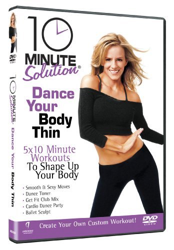 10 Min Solution Dance Your Body Thin - 10 Minute Solution - Dance You - Elokuva - PLATFORM ENTERTAINMENT - 5060020628399 - maanantai 28. joulukuuta 2009