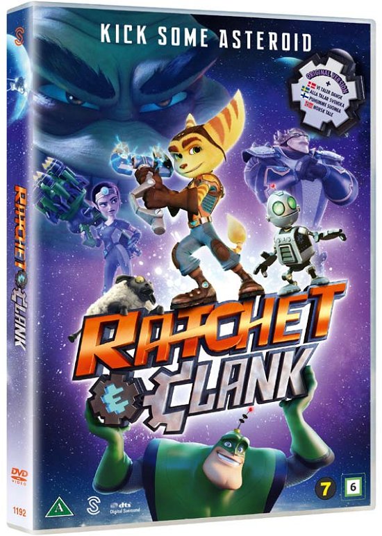 Ratchet and Clank -  - Elokuva -  - 5706168998399 - torstai 18. elokuuta 2016