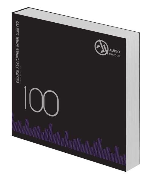 100 x 12" Deluxe Audiophile Antistatic Inner Sleeves (White) - Audio Anatomy - Music - Audio Anatomy - 5906660083399 - October 21, 2017