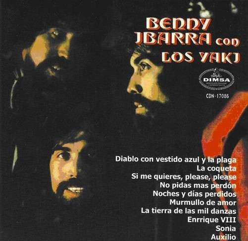 Cover for Benny Ibarra · Benny Ibarra Con Los Yaki (CD) (2014)