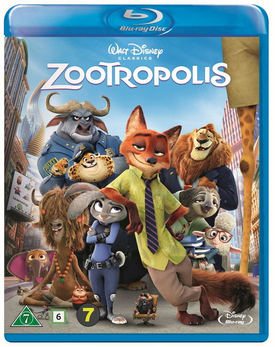 Cover for Zootropolis (Blu-Ray) (2017)