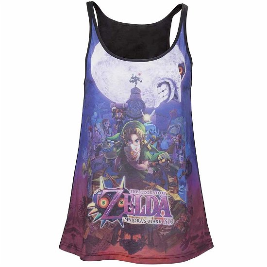 Cover for Nintendo: Legend Of Zelda (The) · Nintendo: Difuzed - The Legend Of Zelda - Zelda Majora's Mask Ladies Tank Top (Top Donna Tg. L) (N/A)