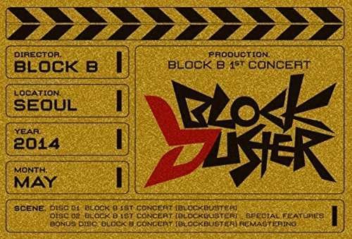 Cover for Block B · 1st Concert (Blockbuster) (DVD) (2015)