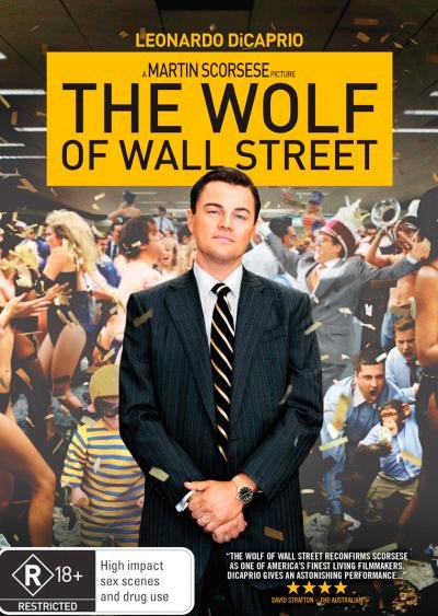 Cover for Jon Bernthal · The Wolf of Wall Street (DVD) (2014)
