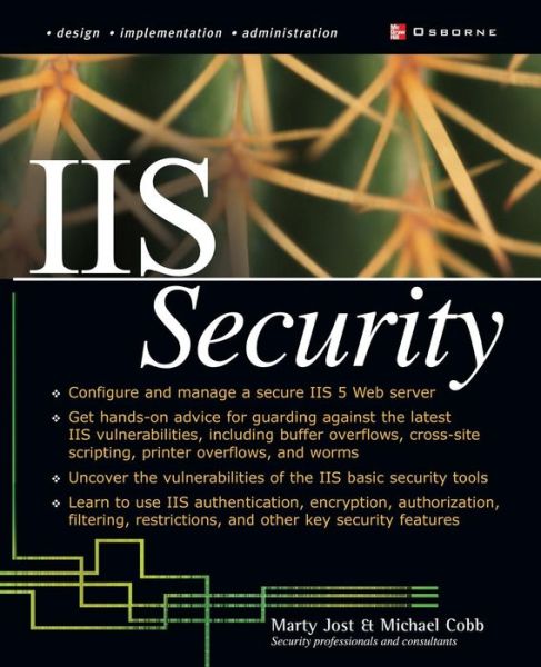 Cover for Marty Jost · Iis Security (Pocketbok) (2002)