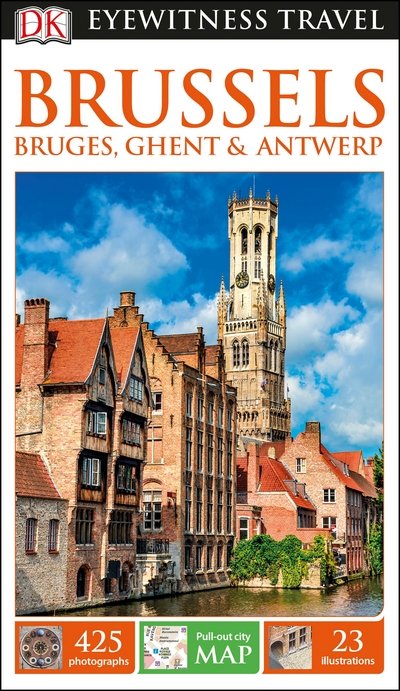 Cover for DK Eyewitness · DK Eyewitness Brussels, Bruges, Ghent and Antwerp - Travel Guide (Pocketbok) (2017)